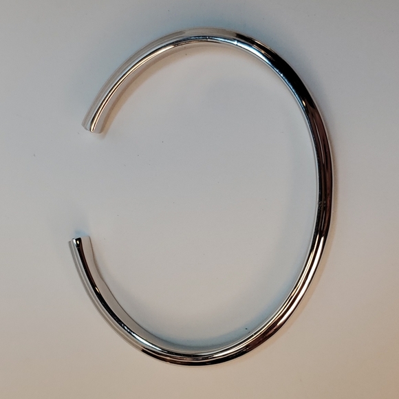 5 for $25! Stella Valle Dream It Do It Silver Tone Minimalist Cuff Bracelet - Picture 5 of 8